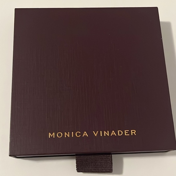 Monica Vinader linear Solo Friendship Diamond Bracelet - Picture 2 of 3